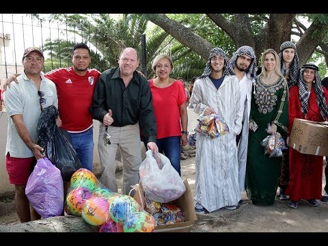 Celebran el día de Reyes en los Centros de Inclusión Transitoria