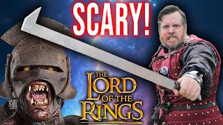 THIS SWORD IS TERRIFYING! - a REAL Lord of the Rings Uruk_Hai SWORD