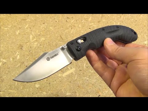 Ganzo G711 Budget Folding Knife Review ($15.44 On Sale) Video