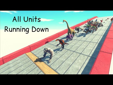 All Units Running Down ARBS | Animal Revolt Battle Simulator