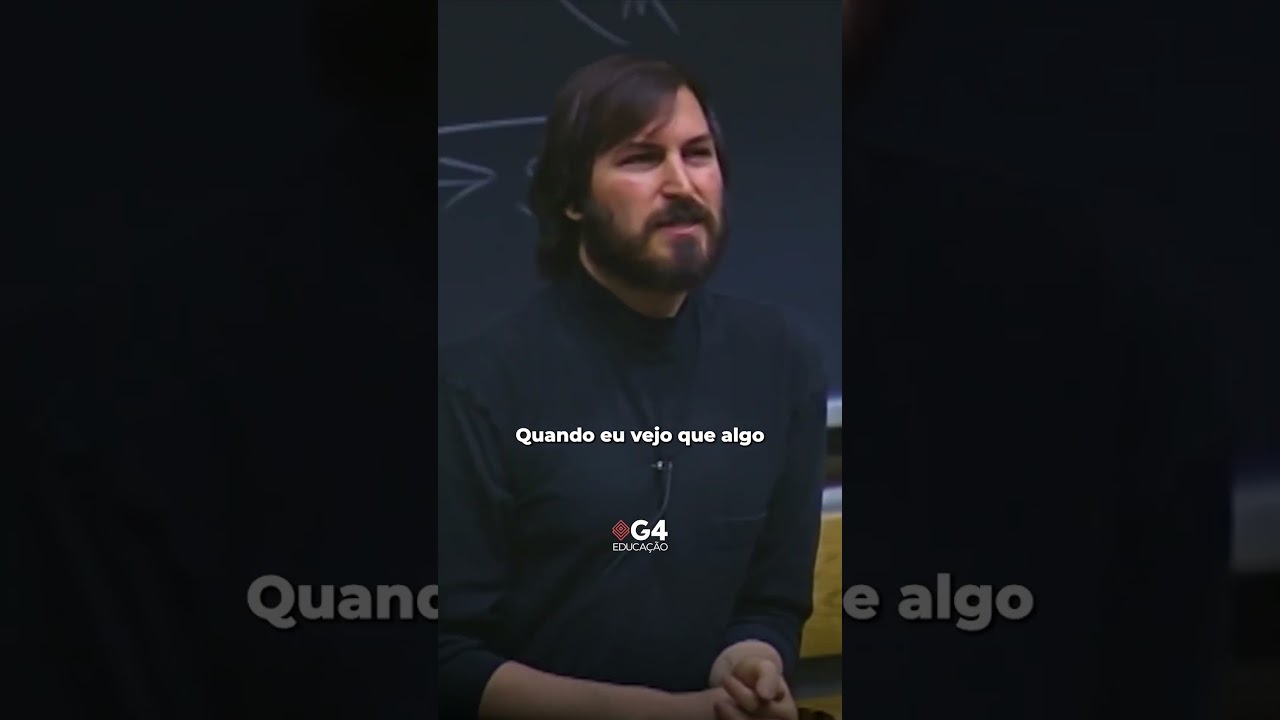 Essa foi a coisa mais importante que Steve Jobs aprendeu na Apple #g4educacao #gestão #stevejobs