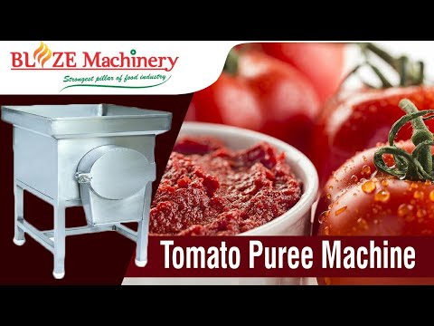 Tomato Puree Machine