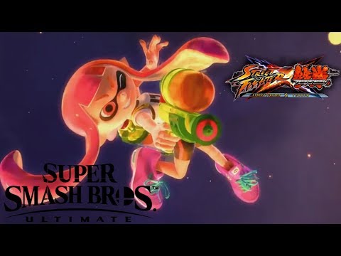 Super Smash Bros Ultimate Banner Trailer - Street Fighter X Tekken (Main Menu)