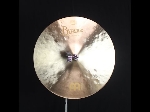 Meinl 13" Byzance Jazz Thin Hi Hats - 724g/936g (video demo) image 2