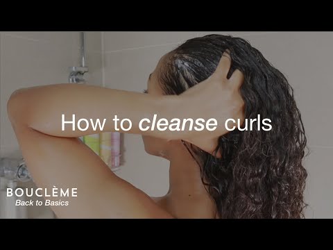 How to Shampoo & Co-wash Curly Hair | Bouclème Back To...