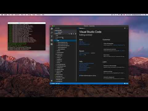 Create an angular 5 project in 5 minutes
