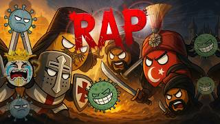 🛡️ RAP de LAS CRUZADAS 🛡️ | La BATALLA por Tierra Santa: ✝️ Cristianos vs Musulmanes ☪️ RESUMEN