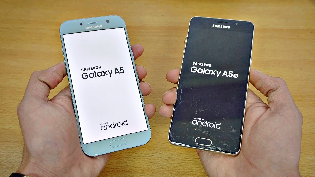 Samsung Galaxy A5 (2017) vs Galaxy A5 (2016) - Speed Test! (4K)