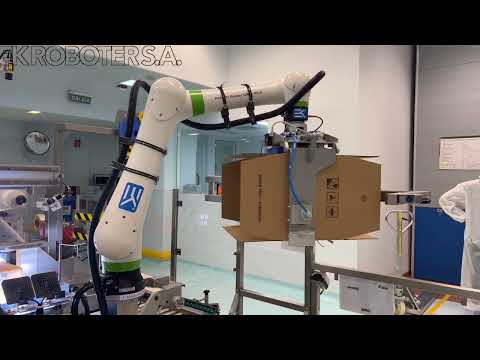 Empacado y Palletizado Con COBOTS (Robots Colaborativos)