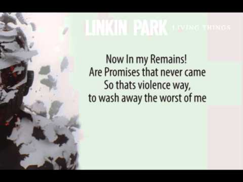 IN MY REMAINS (LINKIN PARK - LIVING THINGS ) OFFICIALWITH LYRICS  NEW RELEASE
