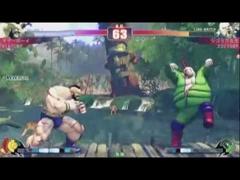 Suuzangi (Zangief) & Shingokku Sensei (Rufus) vs Mother Boy (Zangief) & Babahera (Dhalsim).
