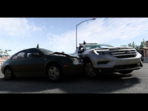 City Crashes #1 - BeamNG.Drive Crashes