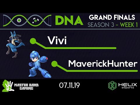 DNA S3:W1 - Vivi (Lucario) vs. MaverickHunter (Mega Man) - Grand Finals
