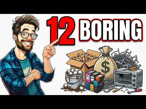 12 Boring Businesses That Make Money With Zero Competition