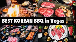 5 Best All You Can Eat Korean BBQ in VEGAS 🔥 #vegaseats #vegasbuffet #vegasfood