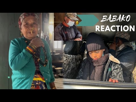 BABAKO REACTION MERO NEW HAIRCUT MA😊||FINALLY GHAR PUGIYO||AnjalaRai