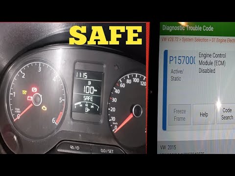 p157000 ошибка vw