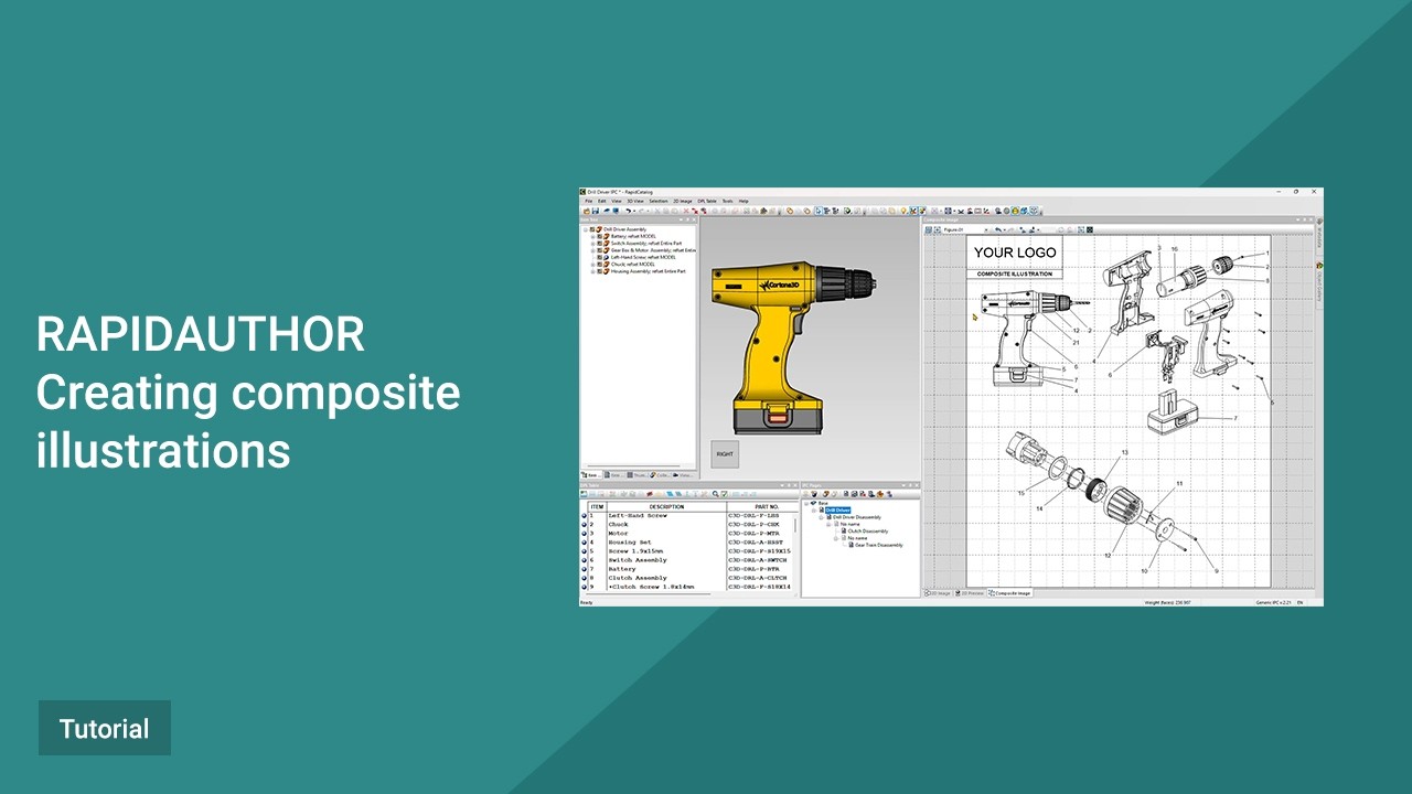 RapidAuthor Tutorial. Creating composite illustrations