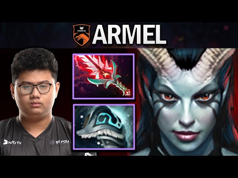 TNC.ARMEL QUEEN OF PAIN WITH 26 KILLS - DOTA 2 7.27 GAMEPLAY