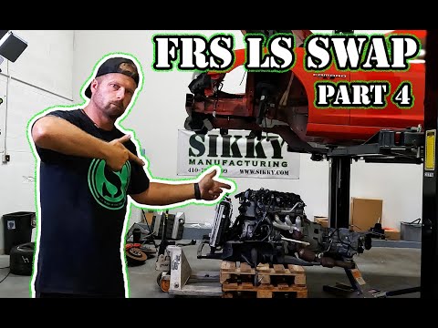 FRS LS Swap Episode 4 Camaro Engine removal