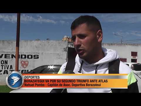 BERAZATEGUI VA POR SU SEGUNDO TRIUNFO ANTE ATLAS