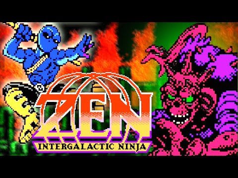 Zen Intergalactic Ninja NES Review | Konami Masterpiece  | Rewind Mike