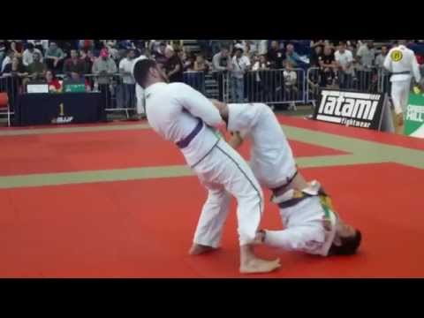 Wissam Suliman vs Tharles Caron - FINAL - IBJJF London Open 2014 - Purple Adult - Super-Heavy