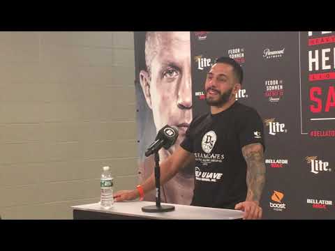 Henry Corrales Bellator 208 Post-Fight Scrum