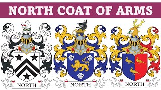 North Coat of Arms &amp; Family Crest - Symbols, Bearers, History