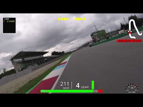 OnBoard Brno Brünn - Aprilia RSV4 RF 2018 - 09/22 Hafeneger - PB 2:15,972min