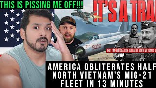 America Obliterates Half North Vietnam's MiG-21 Fleet In 13 Minutes - Operation Bolo reaction