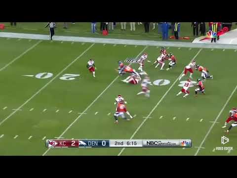 Tyreek Hill being unbelievably fast