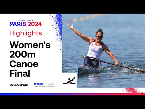 WORLD'S BEST TIME 🚀 | Women's Canoe Single 200m Final | #paris2024