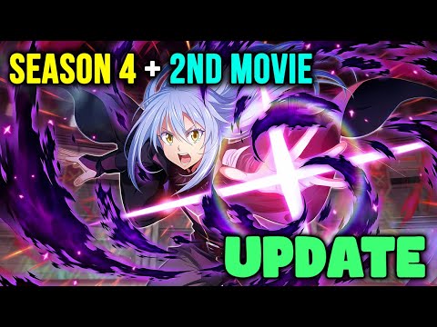 That Time I Got Reincarnated as a Slime Season 4 & 2nd Movie 2025 Update | Rimuru’s Next Evolution