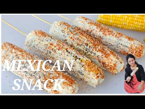 Most Popular Mexican Street Food | Elote | Mexican Street Corn | Snack | @teluguammayiruchulu_in_us