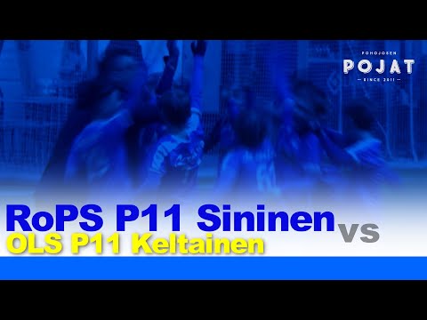 Sarjapeli (P13) RoPS P11 vs. OLS P11 Keltainen