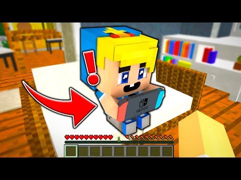 COMPRO la NINTENDO SWITCH a MIO FIGLIO!! - Famiglia di Minecraft #2 *Super Mario Maker 2*