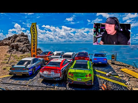 LADEIRA DA MORTE SEM FREIO SÓ DE NISSAN GT-R - FORZA HORIZON 5