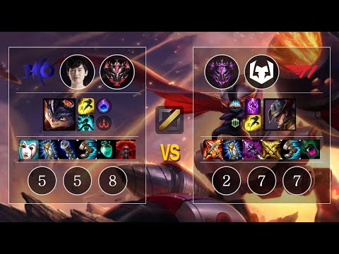 DMO Xiaowei Rumble vs T1 Allmight Twisted Fate Mid - KR Patch 10.12