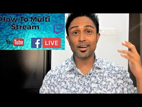 How To Multi Stream YouTube & Facebook & Twitch on Mobile