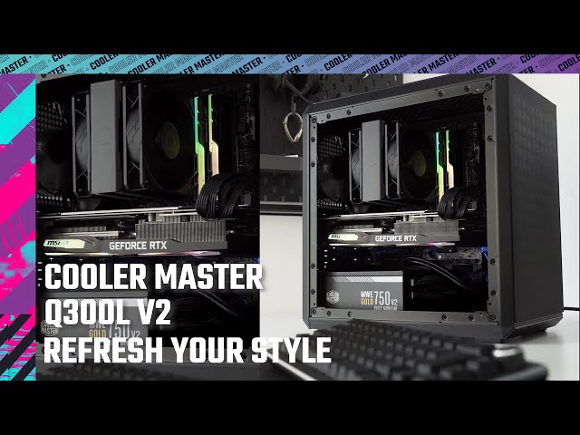 Cooler Master Q300L V2 - Noir - Boîtier PC Cooler Master Ltd sur