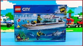 LEGO CITY 60221 Diving Yacht - UNBOXING by Brick Builder