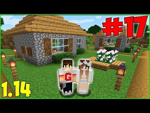 СТРОИМ ИСКУССТВЕННУЮ ДЕРЕВНЮ 1.14! - МАЙНКРАФТ ВЫЖИВАНИЕ #17