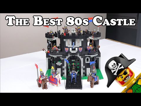 LEGO Castle review: Black Monarch's Castle (Set 6085, released in 1988)