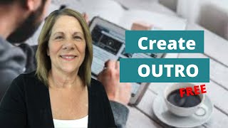 How to Create an End Screen Template for your Outro for Free | YouTube Editing