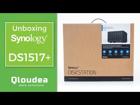 Unboxing Synology DS1517+ - NAS 5 Bahías