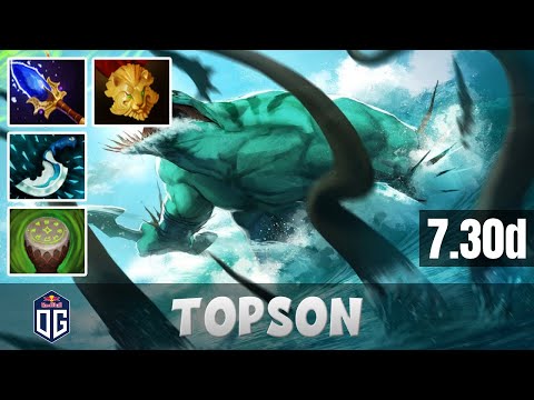 OG.Topson | Tidehunter | OG vs ALLIANCE | Dota 2 Pro Gameplay - Patche 7.30d