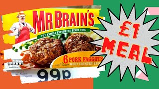 £1 MEAL - Pork Faggots