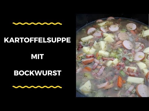 #003... Nücki´s Diner BBQ / Kartoffelsuppe mit dicker Bockwurst aus dem Dutch Oven