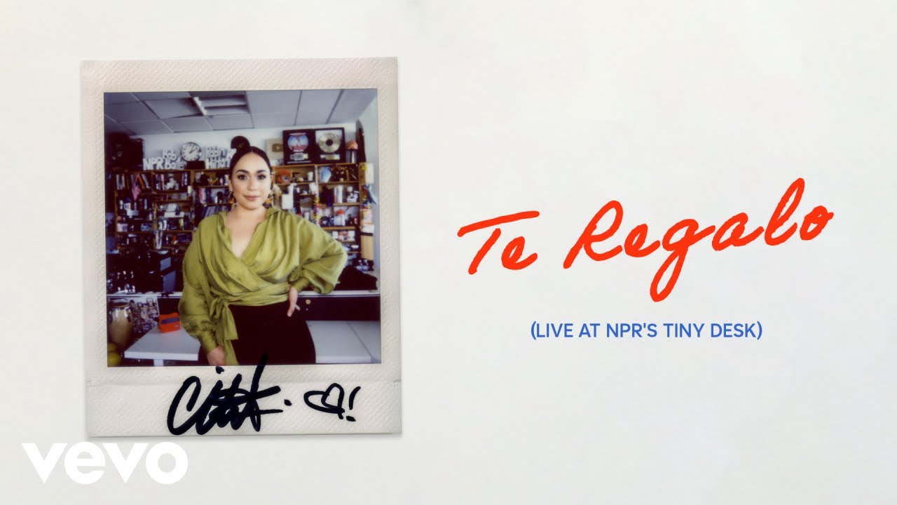 Carla Morrison - Te Regalo (Live At NPR's Tiny Desk - Letra/Lyrics)